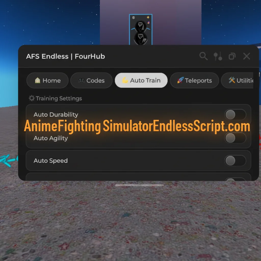 Fourhub Anime Fighting Simulator endless Roblox script
